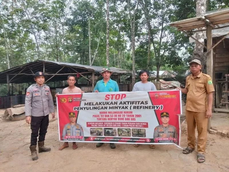 Pesan untuk Warga Pangkalan Bulian: Hindari Keterlibatan dalam Aktivitas Minyak Ilegal