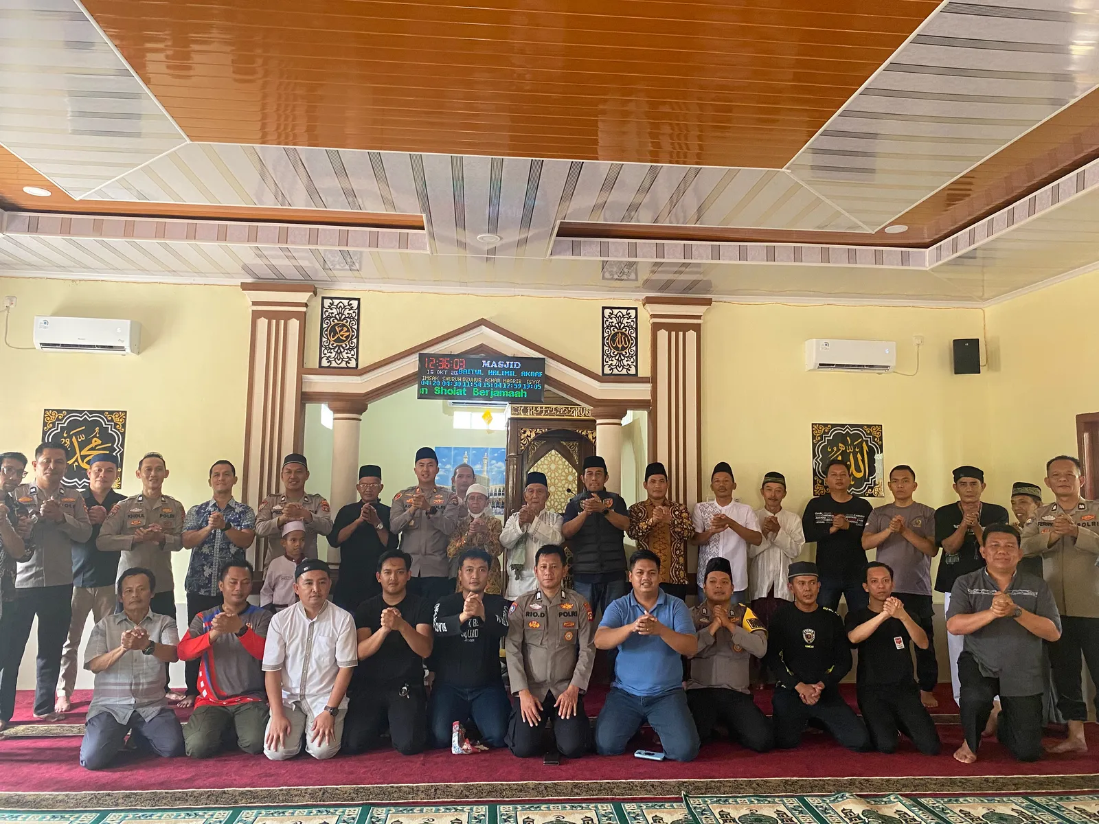Cek Kebenaran Berita Sebelum Menyebarkan, Pesan Kapolsek dalam Jumat Keliling