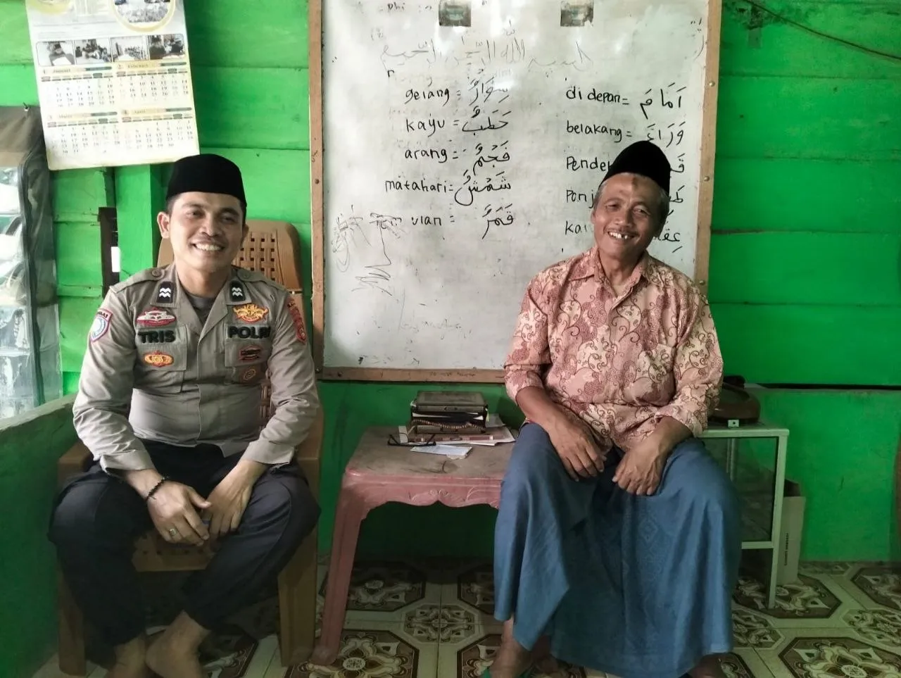 Hari Santri di Pangkalan Bulian, Polisi dan Pesantren Jalin Komunikasi Kamtibmas
